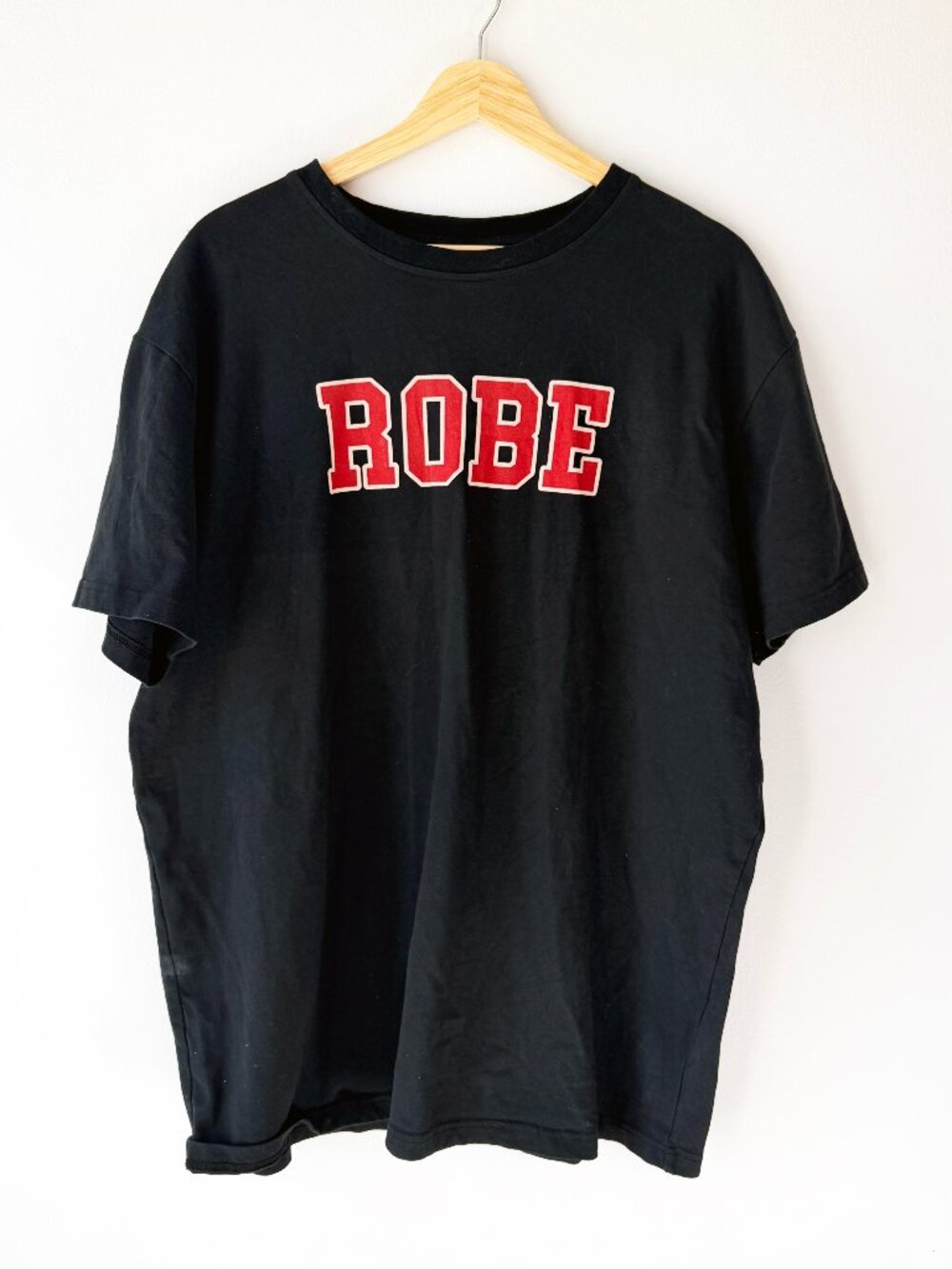 Robe di Kappa Black & Red "ROBE" Graphic Tee - Mens XXL